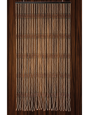 CORTINA PUERTA MAD BAMBU BICOL 90X180 CM