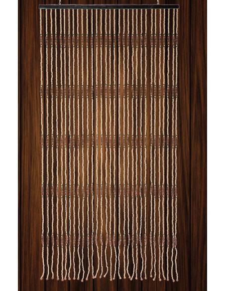 CORTINA PUERTA MAD BAMBU BICOL 90X180 CM