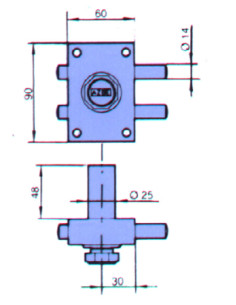 CERROJO BULONES 60 2