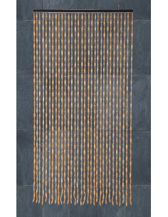 CORTINA PUERTA MADERA BAMBU 90X180 CM 2