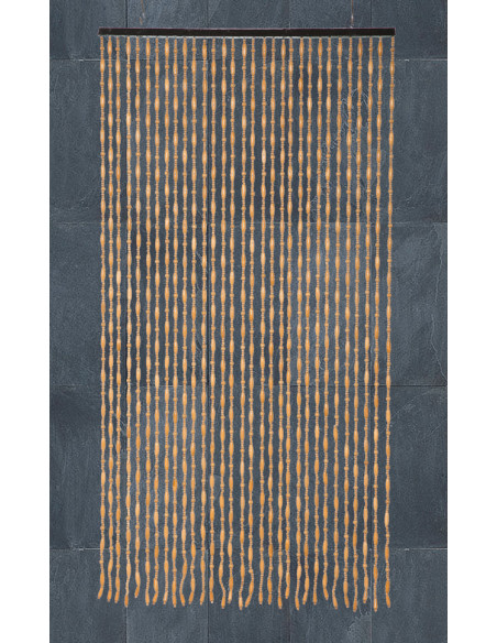 CORTINA PUERTA MADERA BAMBU 90X180 CM