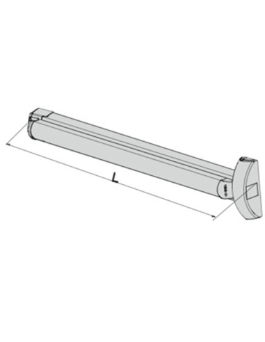 ANTIPANICO FAST TOUCH MODULAR SOBREPONER 840 MM