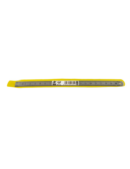 REGLA SEMI RIGIDA ACERO INOX 200X13X0,5