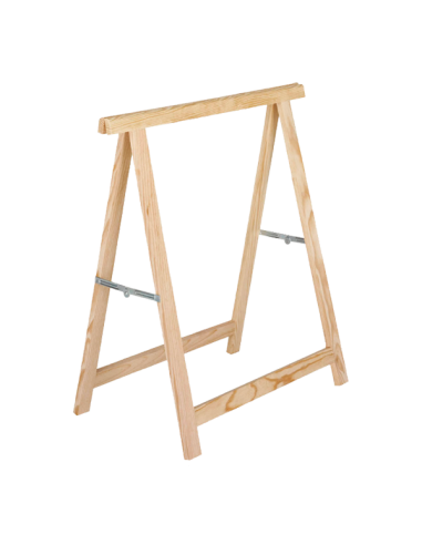 CABALLETE MADERA PINO STAND. 75X75 CM