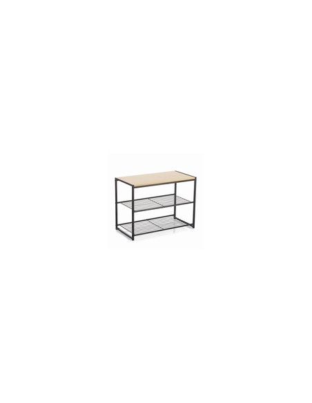 MUEBLE AUXILIAR NEGR MELAMINA MOA 60X30X44,5