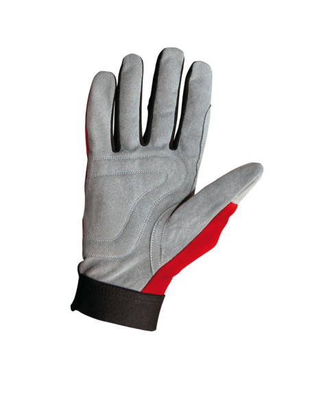 GUANTE PIEL ROJO RFZDO C RAPID T.10