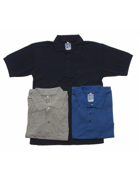 POLO M/CORTA POL/ALG. MARINO XL