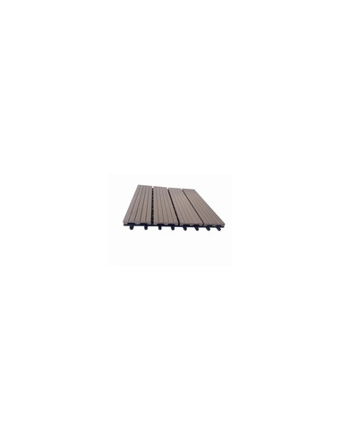 LOSETA COMPOSITE MARRON 9 UDS 30X30 CM