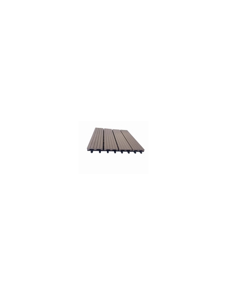 LOSETA COMPOSITE MARRON 9 UDS 30X30 CM