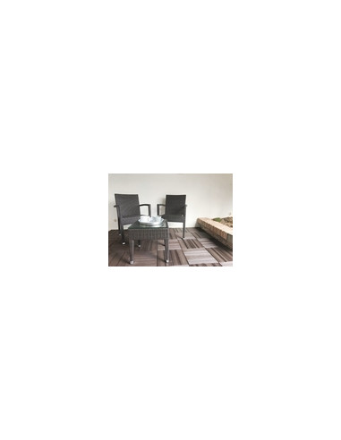 LOSETA PLAST EFECTO MADER CAFE PACK 14 UDS 39X18X1.7