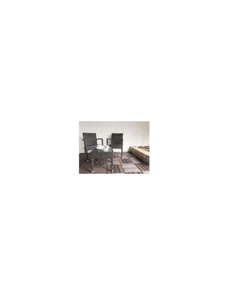 LOSETA PLAST EFECTO MADER CAFE PACK 14 UDS 39X18X1.7