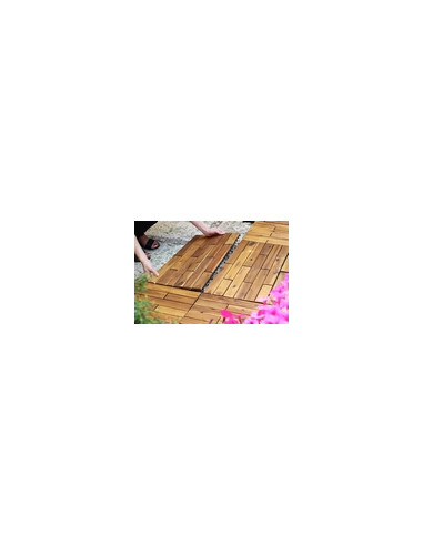 LOSETA MADERA ACACIA PACK6 30X60X2.5