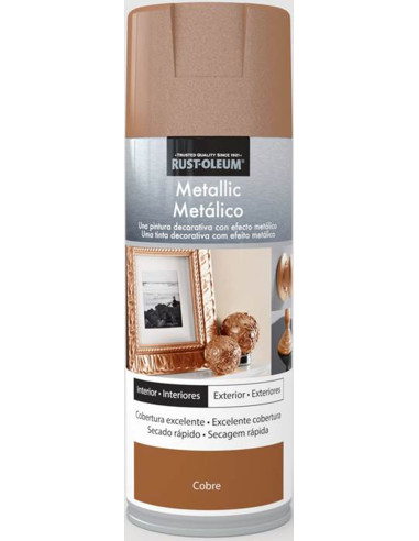 PINTURA SPRAY METALIZ.GRIS 400 ML