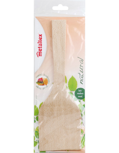 ESPATULA MADERA HAMBURGUESA 30 CM