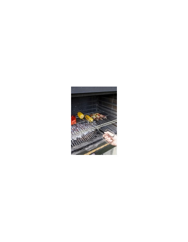 TENACILLA BARBACOA INOX C/GUIA 45 CM