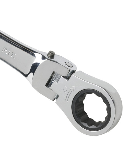 LLAVE COMBI CARRACA ARTICULADA 13 MM