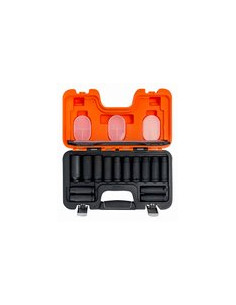LLAVE VASO IMPACTO 1/2 JG 14PZ 10-27 MM 2