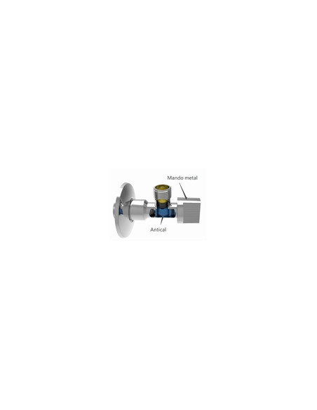 VALVULA ESCUADRA ANTICAL M/METAL 1/2-3/8''