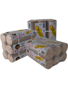 BRIQUETA COMBUSTIBLE COMPACTA 6UD 2