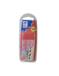 PLACA RECTA UNION ZN BL.4 PZS 40X15 MM 2