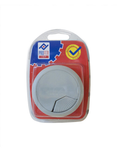 TAPON PASACABLES GRIS BL 1PZ 60X22 MM