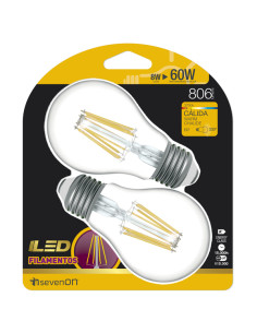 LED ESTANDAR ES27 330 PACKx2 60 W 2