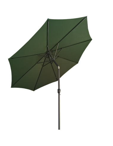 PARASOL ALUMINIO VERDE 3M