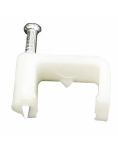 GRAPA PLASTICO BLANCO 0-1 C/10