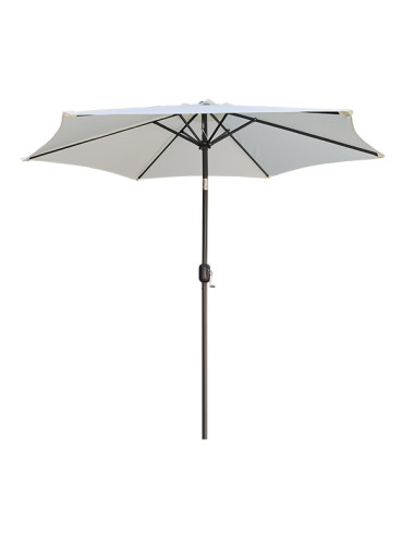 PARASOL ALUMINIO BEIGE 2.5 M