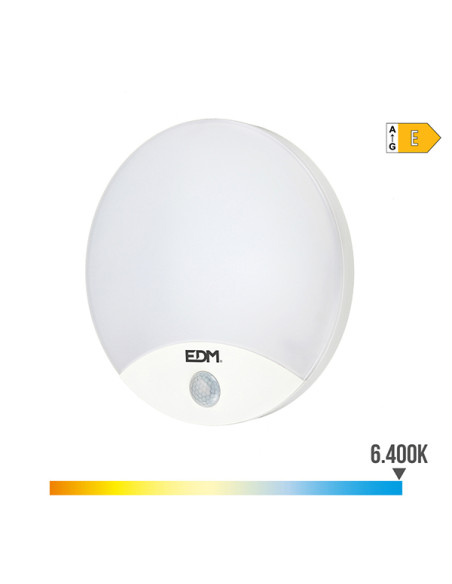 APLIQUE EXTERIOR LED 1850ml REDONDO 6400 K 13W
