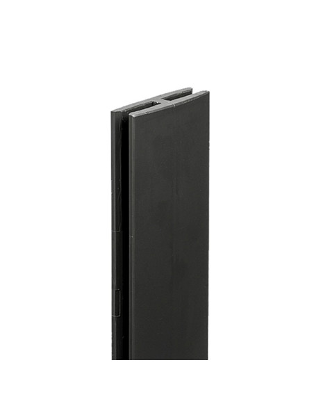 PERFIL ALUMINIO H ANTRACITA 97,5 CM