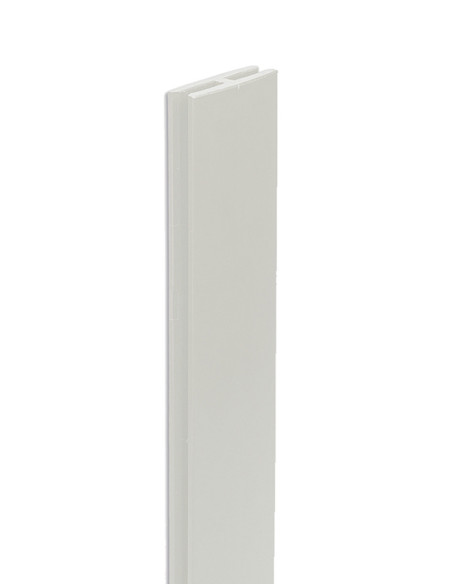 PERFIL ALUMINIO H BCO 97,5 CM