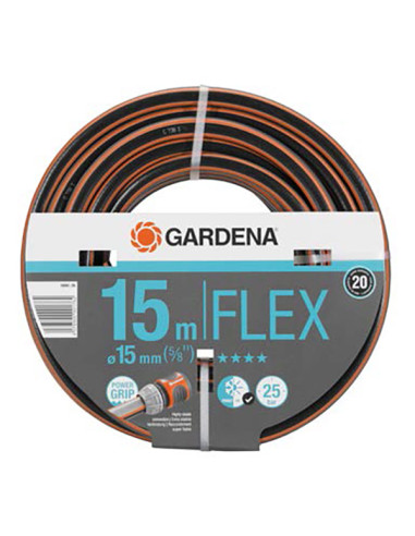 MANGUERA JARDIN 15MM 5/8'' FLEX 15 M