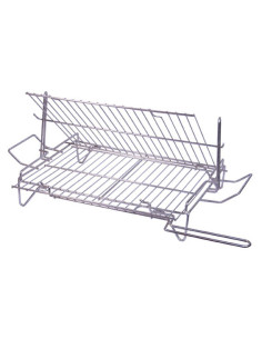 PARRILLA DOBLE GIRATORIA 560X400 MM