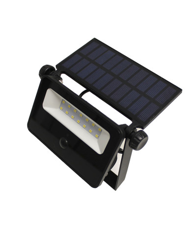 FOCO LED SOLAR + SENSOR 6500K 1650LM 16 W