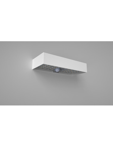 APLIQUE SOLAR EXT. SENSOR BLANCO 800LM