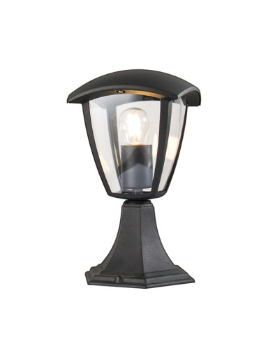 FAROL SOBREMURO EXTERIOR NEGRO 25 W