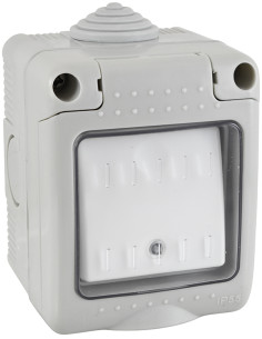 PULSADOR SUPERFICIE ESTANCO 10 A 2