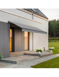 TOLDO RETRACTIL GRIS 295X2