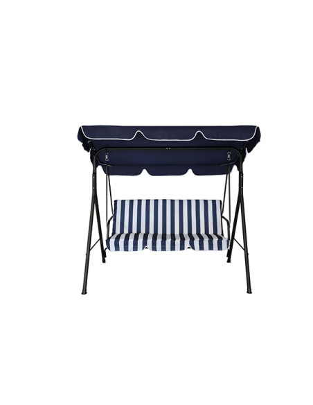 BALANCIN 3 PLAZAS AZUL 170X115X152 100X40X120