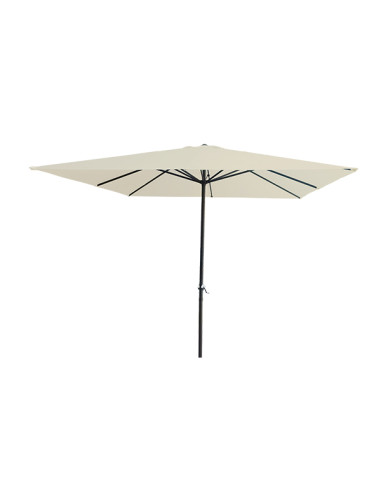 PARASOL ALUMINIO CUADR BEIGE 3X3