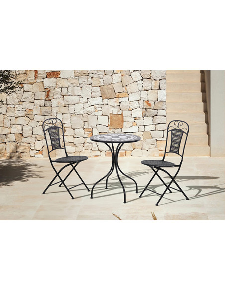 CONJUNTO PLEGABLE FORJA ATLAS 3 PZAS