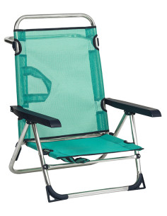 SILLA PLAYA ALUM ALTA MULTIPOS. FIBRELINE 2