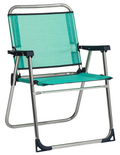 SILLA PLAYA ALUM ALTA FIJA FIBRELINE 2