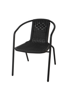 SILLON ACERO NEGR ZEUS 55X51X41.5 2