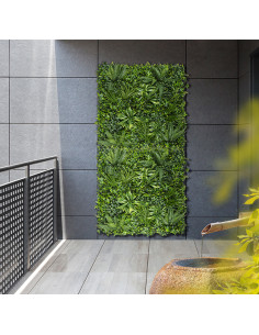 JARDIN VERTICAL ARTIFI TROPIC 100X100 CM