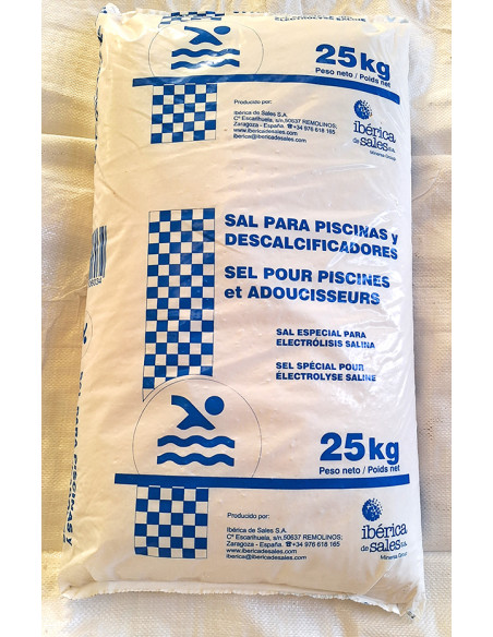 SACO SAL DESCALCIFICACION PISC 25 KG