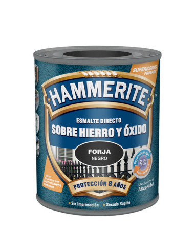 ESMALTE ANTIOXIDO FORJA NEGRO 750 ML