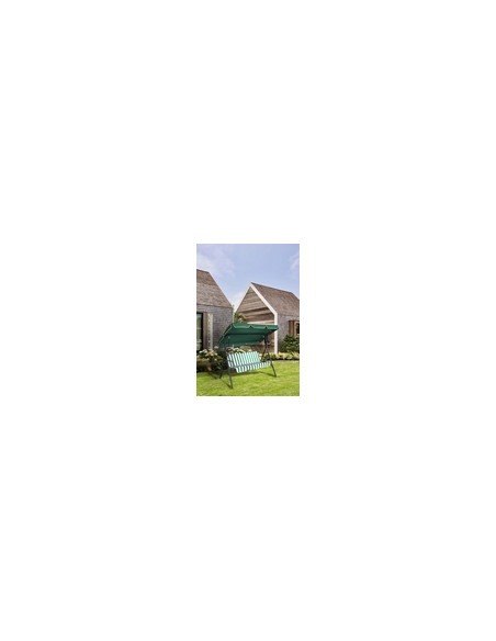BALANCIN 3 PLAZAS VERDE 170X115X152 100X40X120