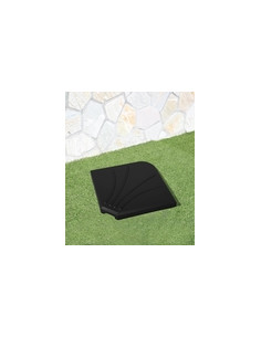 PIE PARASOL LOSETA CEMENTO NEGRO 25 KG 2